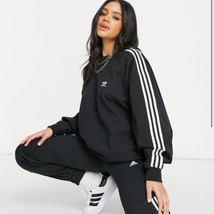NWT Adidas Originals Three Stripe Sweatshirt